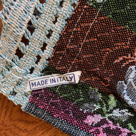 Brocade made in Italy bedspread - Picture 5 of 5